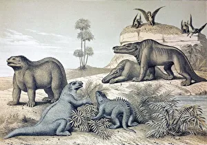 1862 Dinosaurs and Pterosaurs 1862 Dinosaurs and Pterosaurs