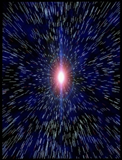 Abstract artwork depicting the Big Bang explosion Abstract artwork depicting the Big Bang explosion