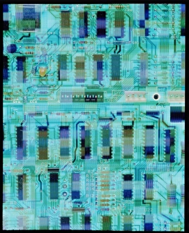 Images Dated 1996 May: Circuit Board Print