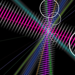 Colorful Geometric Patterns Prints: Abstract pattern, artwork F008 / 3379