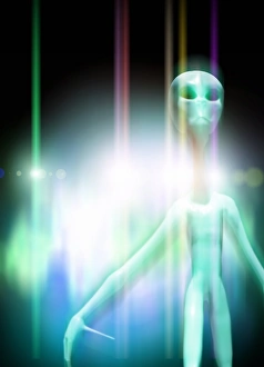 Extraterrestrial Life Forms Prints: Alien, artwork