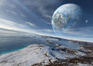 Alien Landscape Print