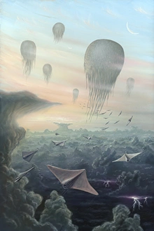 Alien Life Forms Prints: Alien life-forms, artwork