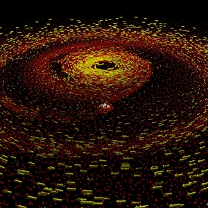 Alien planet forming Alien planet forming