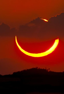 Annular Solar Eclipse Prints: Annular solar eclipse C014 / 4481