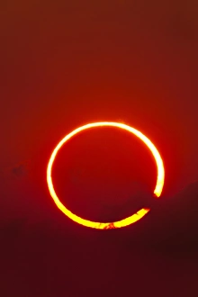 Annular Solar Eclipse Prints: Annular solar eclipse C014 / 4484
