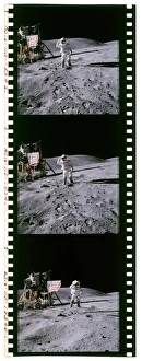 Apollo 16 Mission Prints: Apollo 16 astronauts