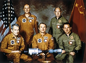 Apollo-Soyuz Project crew, 1975 Apollo-Soyuz Project crew, 1975