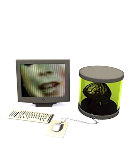 Artificial Intelligence Technology Prints: Artificial intelligence, computer artwork