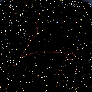 Cosmology Images Prints: Artwork of the constellation of Pisces