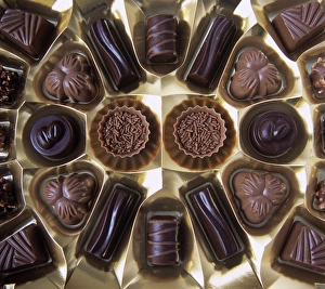 High Calorie Foods Prints: Assorted chocolates