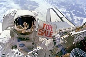 Space Exploration History Prints: Astronaut Dale A. Gardner