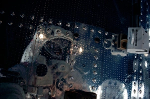 Hubble Space Telescope Prints: Astronaut reflection