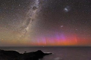 Aurora Australis and Milky Way Print