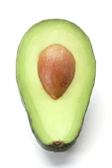Avocado Fruit Prints: Avocado half