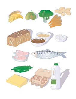Balanced Eating Habits Prints: Balanced diet, artwork