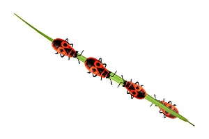 Beetle Habitat Prints: Beetles on a blade of grass