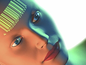 Biometric Identification Prints: Biometric identification, artwork