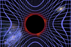 Images Dated 26th August 2011: Black Hole Print: Gravitational Vortex