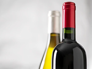 Wine Bottles Prints: Bottles of wine