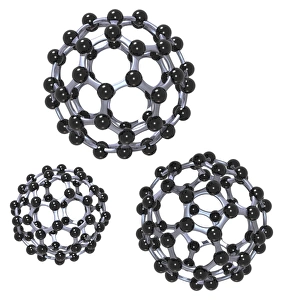 Buckminsterfullerene molecules C016/8359 Buckminsterfullerene molecules C016/8359