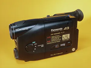 Images Dated 13th July 2005: Analogue Hand-Held VHS Camcorder Print