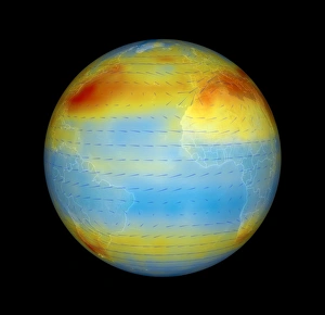 Carbon dioxide levels, Atlantic, 2003 Carbon dioxide levels, Atlantic, 2003
