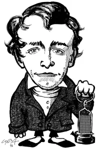 Physicist Prints: Humphry Davy Caricature Print