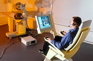 Carrying out simulated robot-aided brain surgery Carrying out simulated robot-aided brain surgery