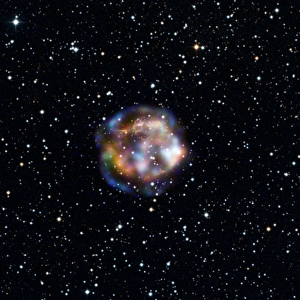 Supernova Remnant Prints: Cassiopeia A, NuSTAR X-ray image C016 / 9727