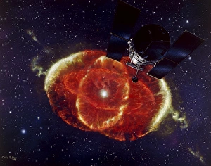 Cats Eye Nebula and the Hubble telescope Cats Eye Nebula and the Hubble telescope