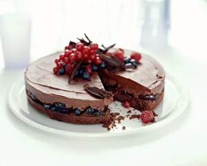 Chocolate Desserts Prints: Chocolate pudding