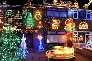 Christmas Lights Print