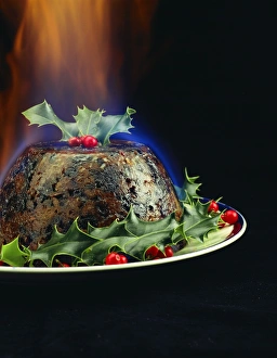 Holiday Baking Ideas Prints: Christmas pudding