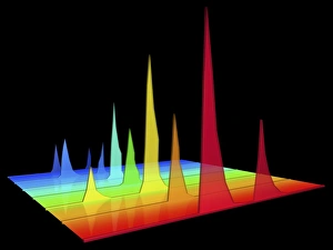 Chromatogram 3D View Print