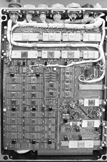 Mars Exploration History Prints: Circuit board from Phobos probe