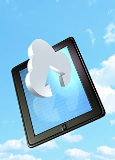 Cloud computing, conceptual artwork F006/9939 Cloud computing, conceptual artwork F006/9939