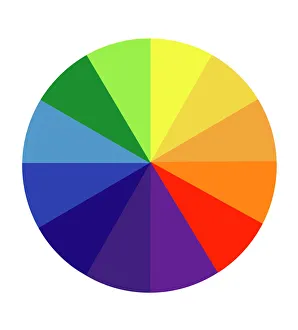 Colour Wheel Print