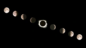 Composite Moon Phases Print