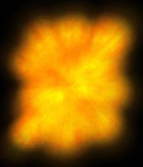 Space Science Images Prints: Computer artwork depicting the Big Bang explosion