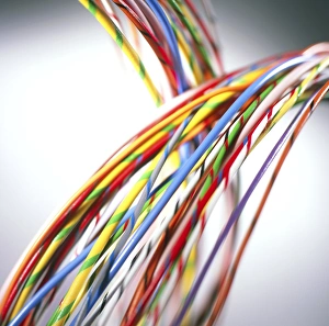 Network Cables Prints: Computer cables