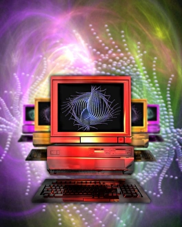 Computer Virus Concept Prints: Computer viruses
