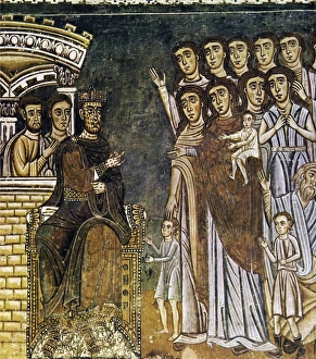 13th Century Artwork Prints: Constantine the leper