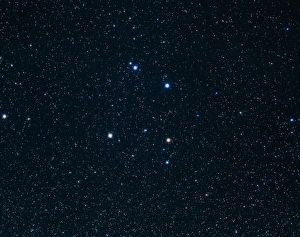 Astronomy Science Prints: The constellation of Corvus