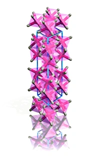Images Dated 8th December 2006: Corundum crystal structure print