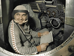 Cosmonaut Titov, Soyuz TM-4 mission, 1987 Cosmonaut Titov, Soyuz TM-4 mission, 1987