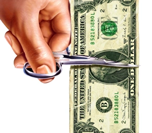 Financial Crisis Image Prints: Currency devaluation, conceptual artwork