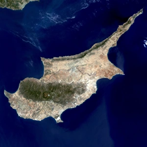 Cyprus, satellite image C016/3887 Cyprus, satellite image C016/3887