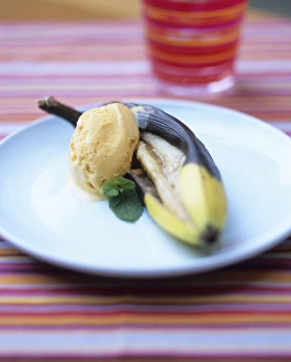 Tropical Fruit Desserts Prints: Dessert