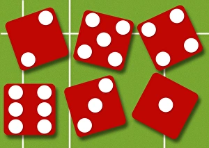 Prints of Dice Images Dated 2005 January: Dice Print